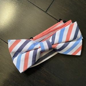 Striped Bow Tie 100% Cotton
